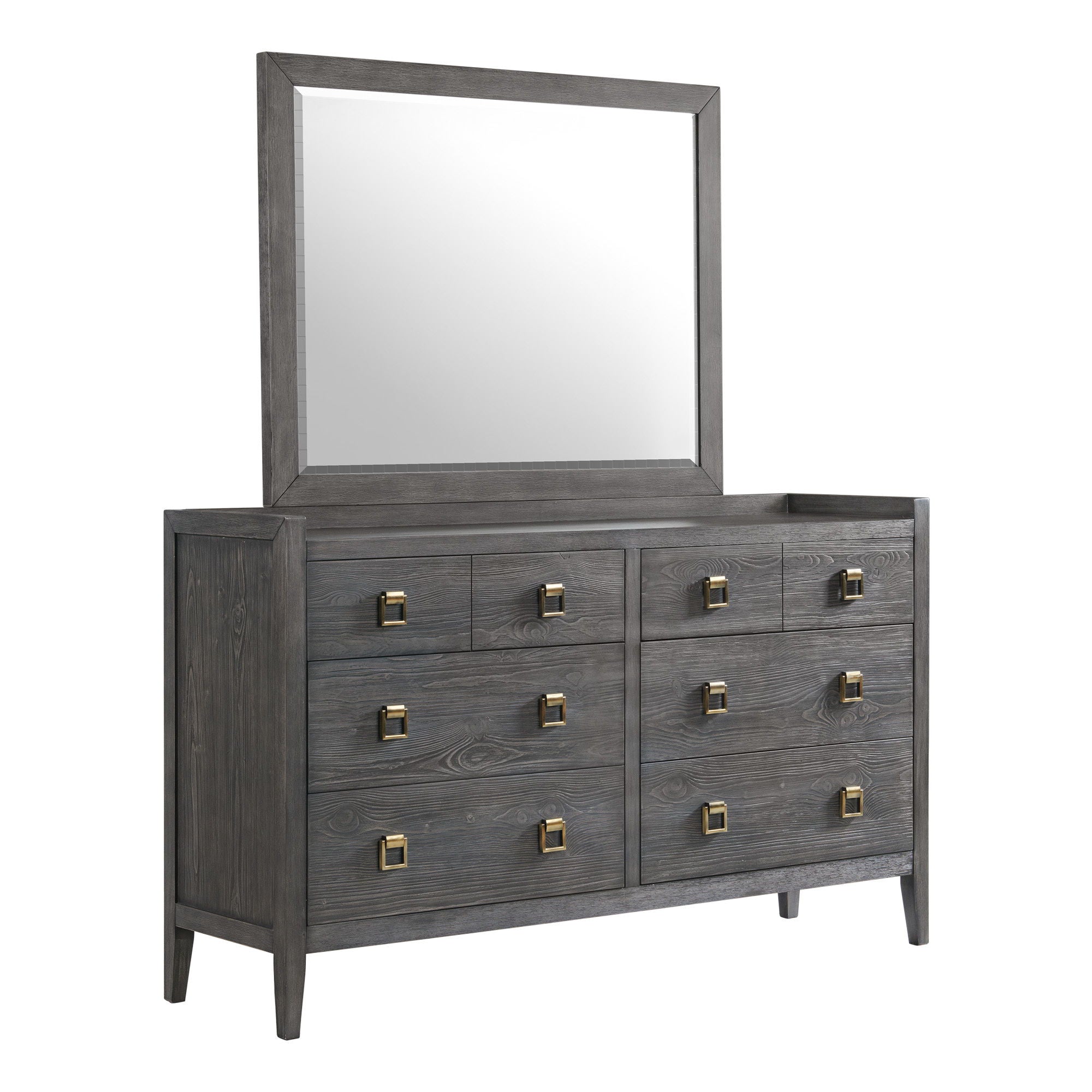 Portia - Drawer Dresser - Brushed Brindle
