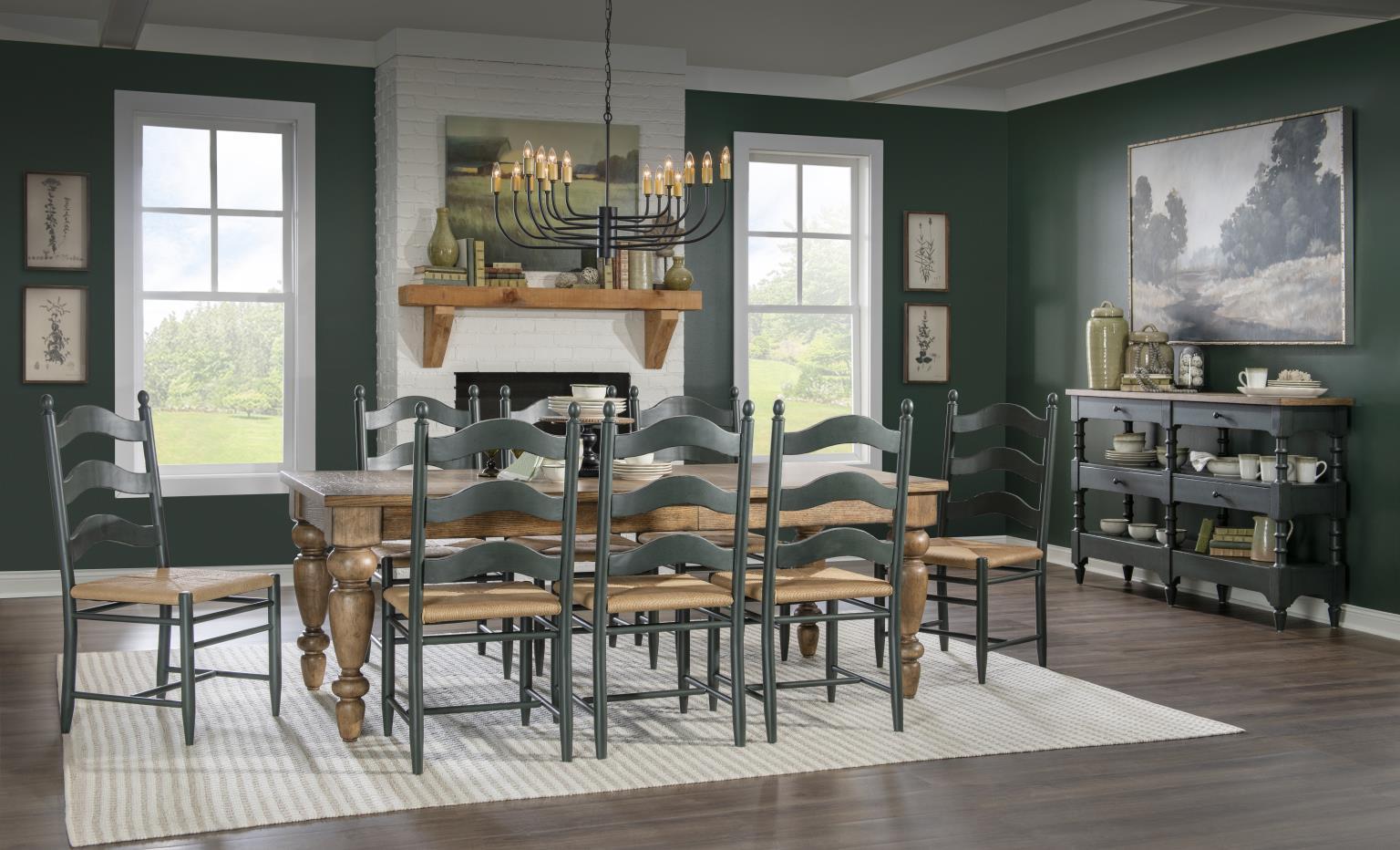 Vintage Market - Turned Bobbin Leg Console Table