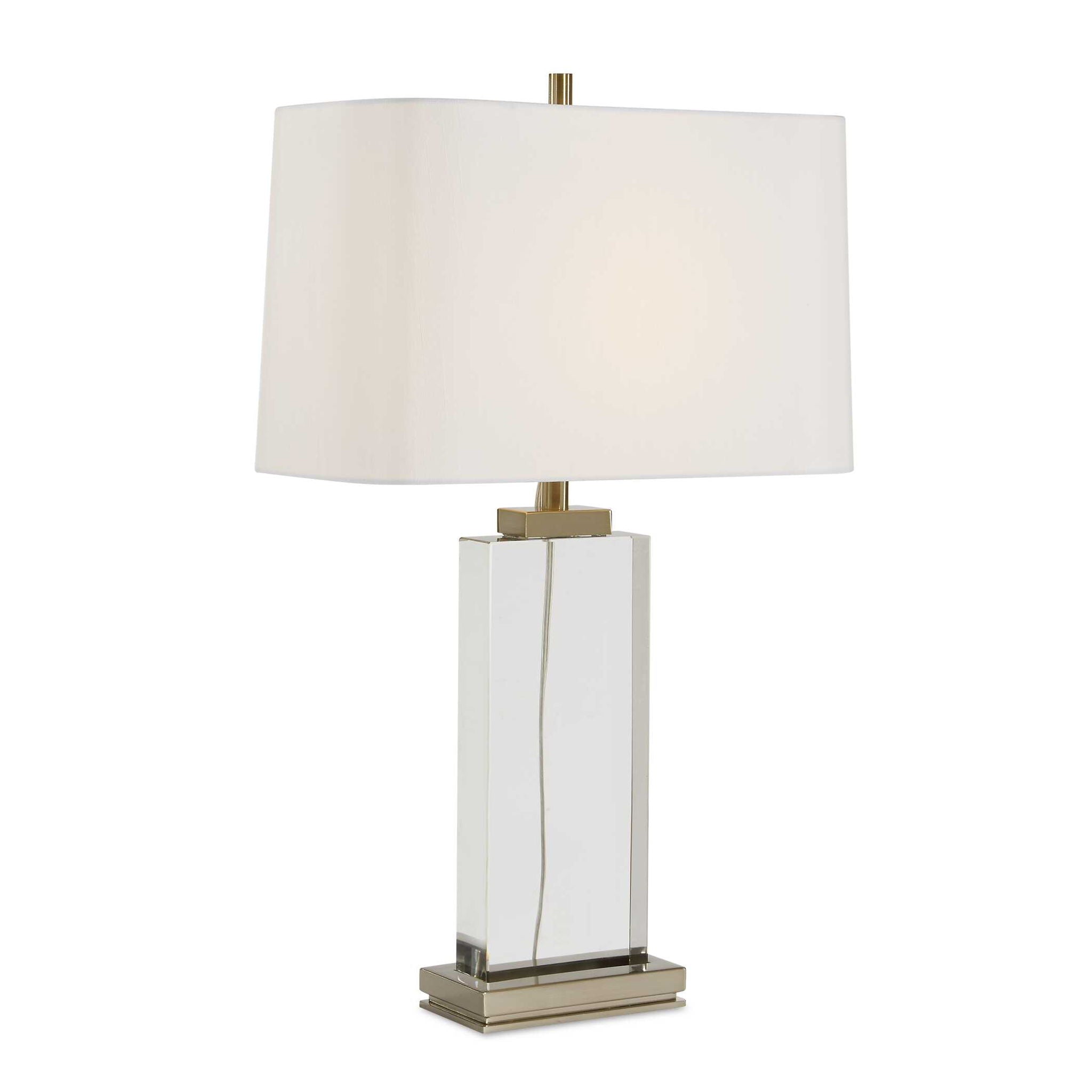 Genevieve - Crystal Table Lamp - Brass,Gold