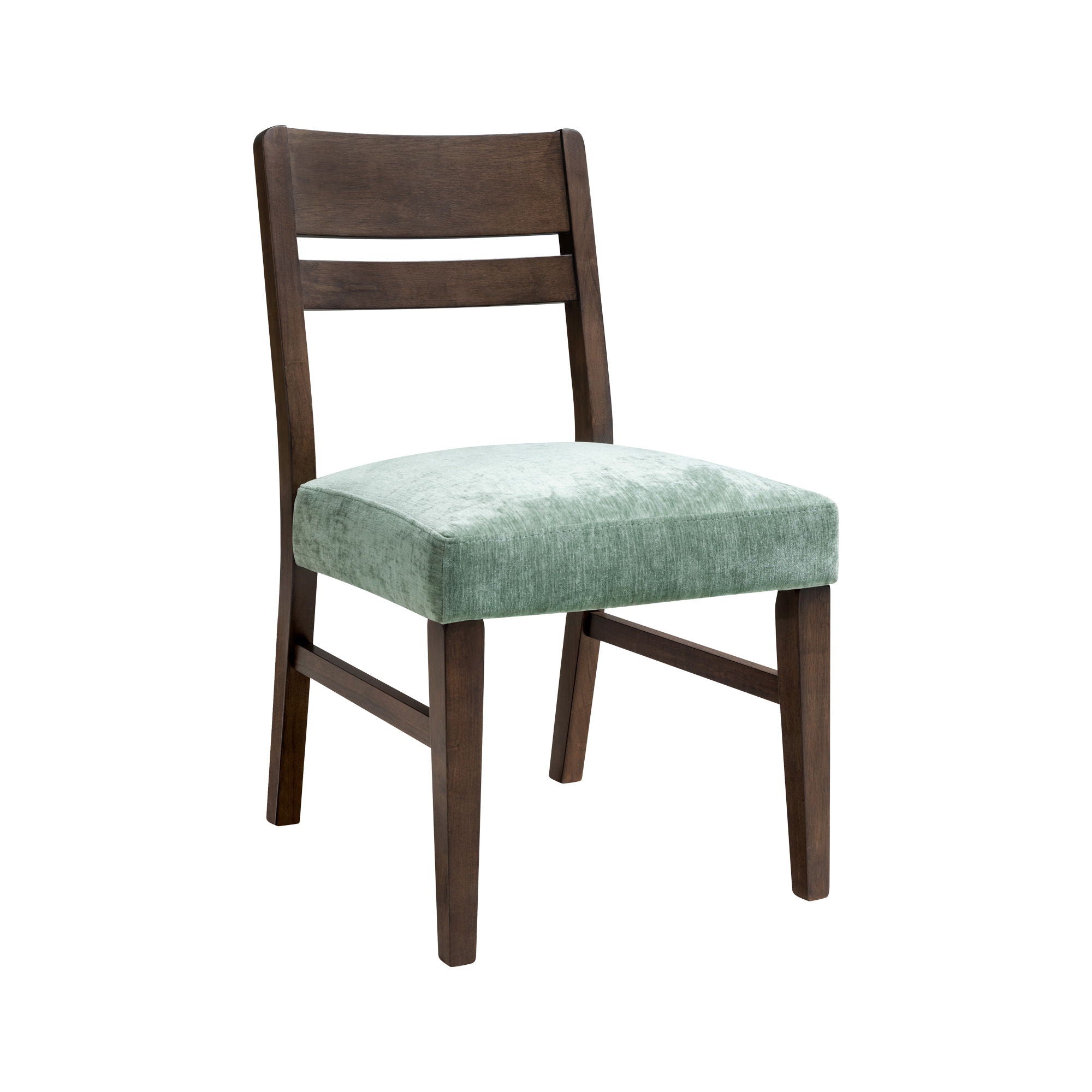 West End - Ladder Chair With Sage Green Seat