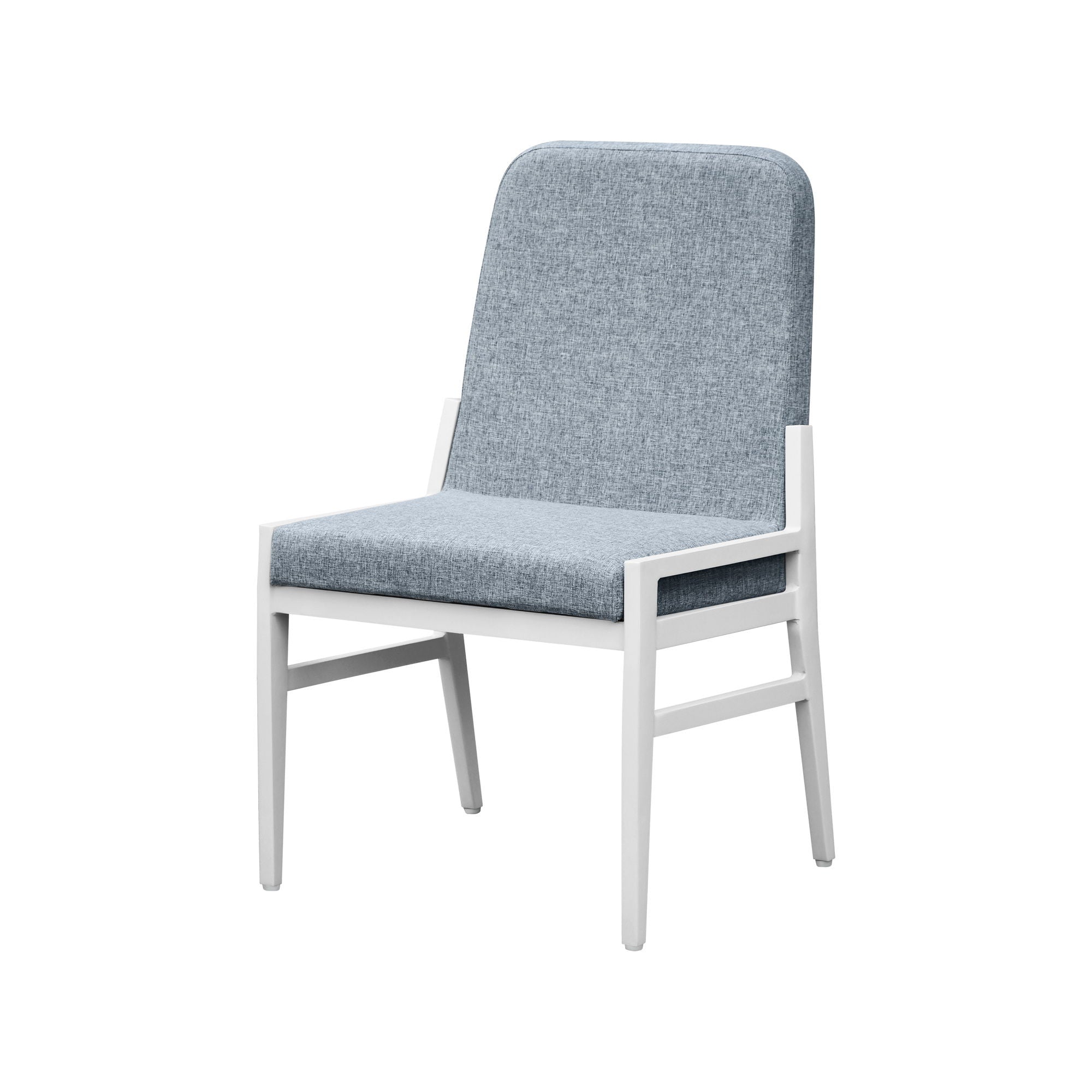 Nash - Outdoor Dining Upholstered Side Chair - Buff