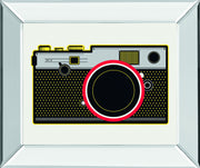 Snapshot By Tom Frazier - Mirror Framed Print Wall Art - Black