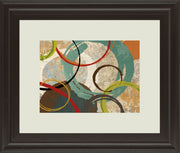 Away We Go Il By Katrina Craven - Framed Print Wall Art - Beige