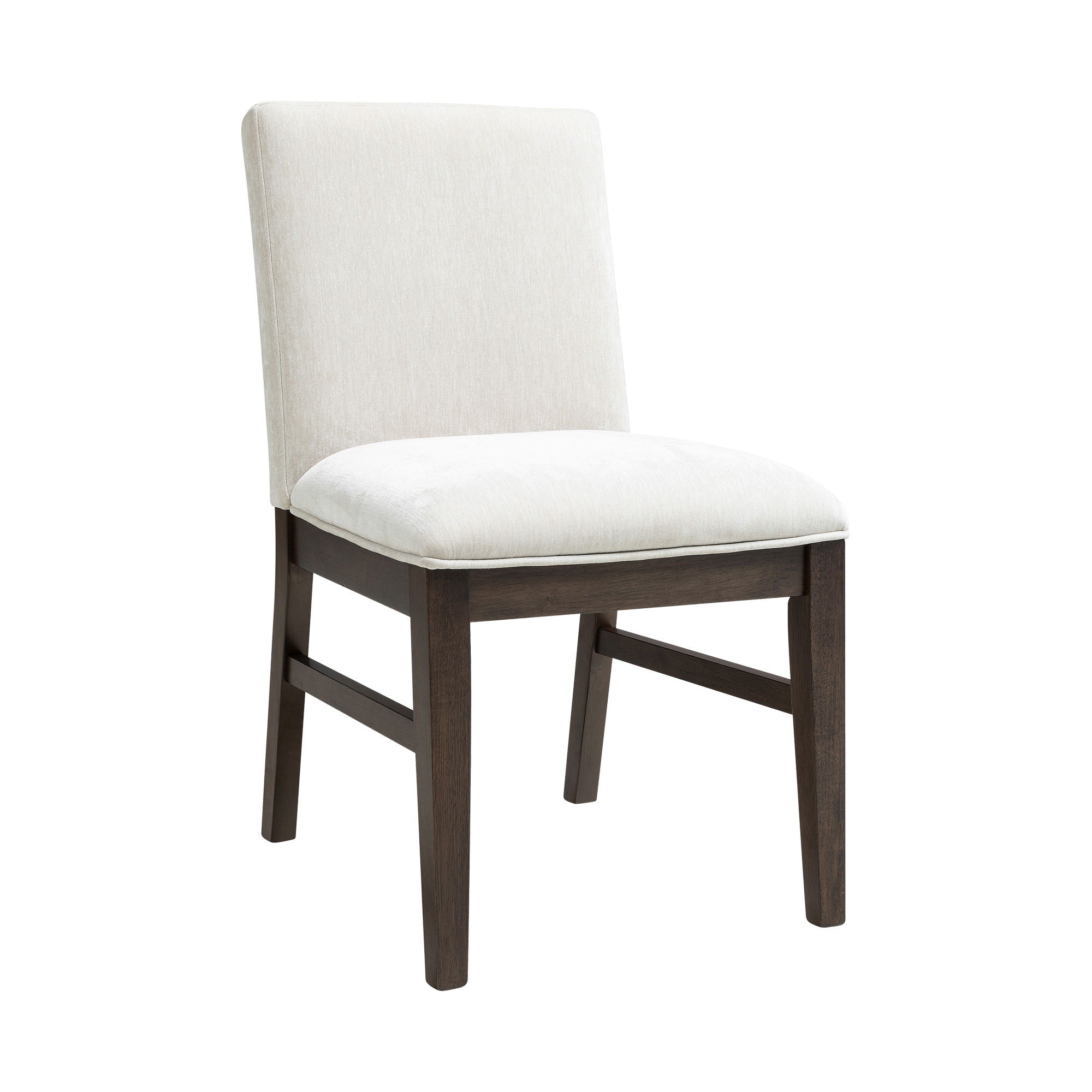 West End - Parson Chair With Ivory Upholstery