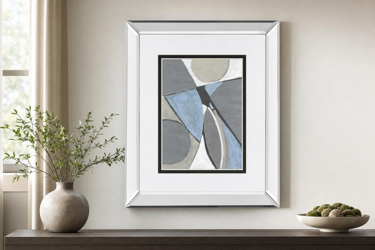 A Soft Jeweled Geometric I By Merri Pattinian - Dark Gray