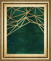 22x26 Jungle Web I By Jacob - Dark Green