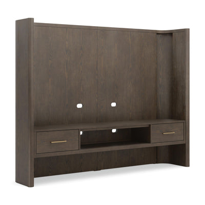 Darimore - TV Wall Console - Burnished Brown