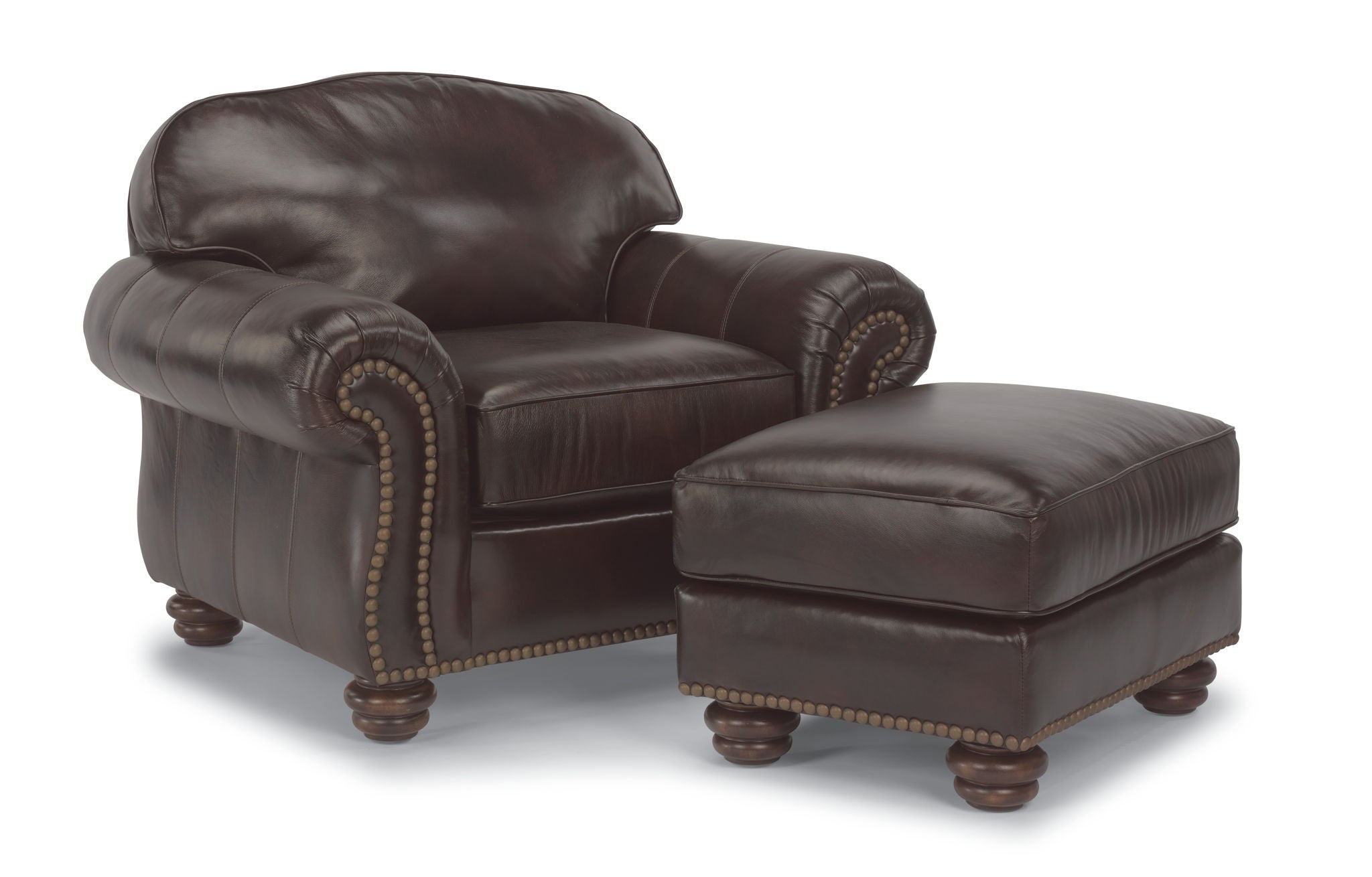 Bexley - Ottoman, Nailhead Trim