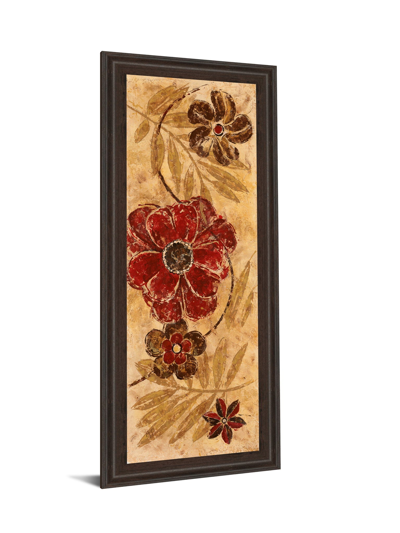 Touch Of Honey Il By Maria Donovan - Framed Print Wall Art - Light Brown