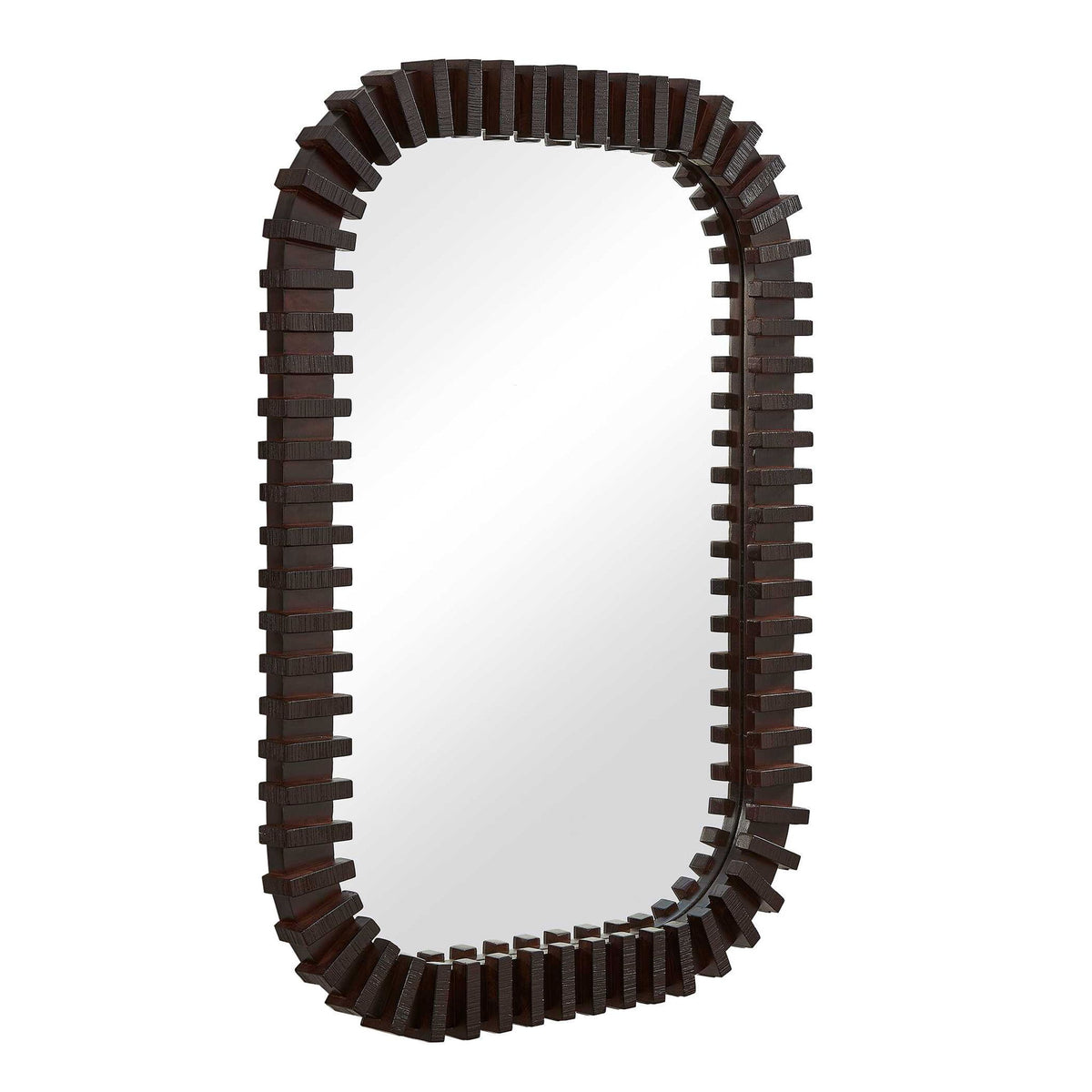 Abram - Mirror - Espresso Brown