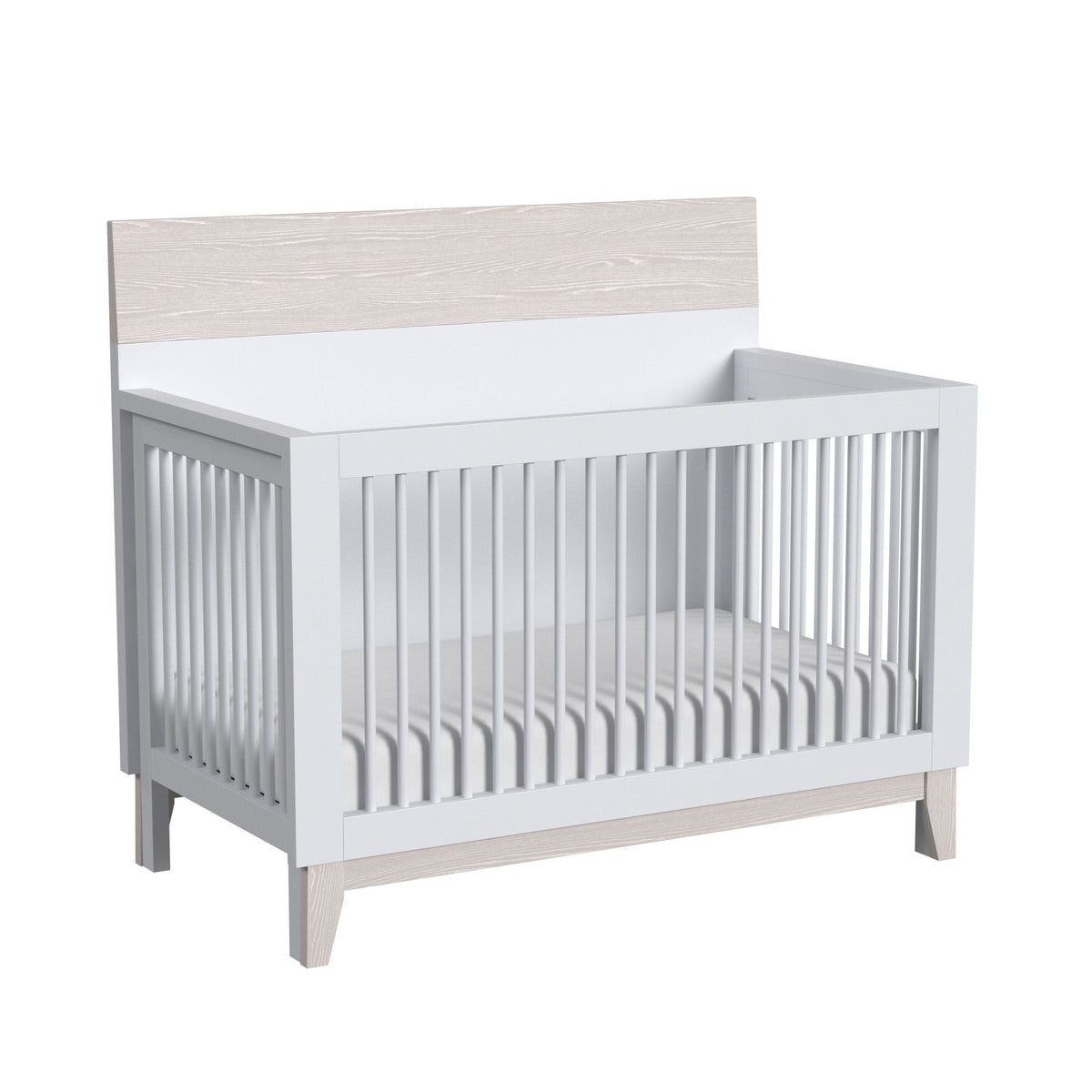 Rowan - Convertible Crib Toddler Rail - Ash Linen