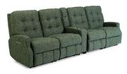Devon Fabric Reclining Sectional