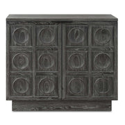 Shelby - 2 Door Ebony Stained Cabinet