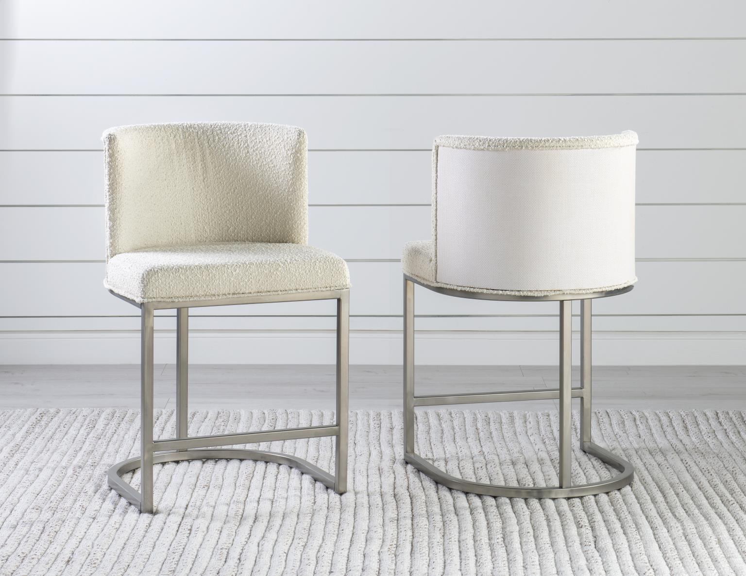 Biscayne - Counter Height Chair (Set of 2) - Beige