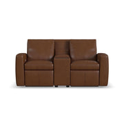 Aria - Power Reclining Loveseat With Console