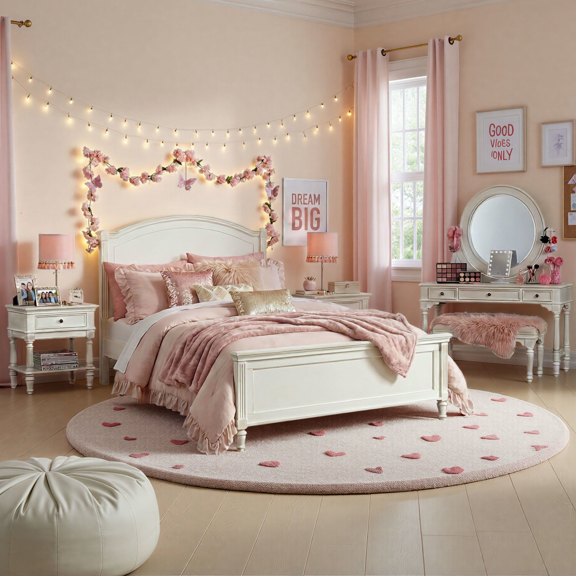 Elsa - Nightstand - Lace