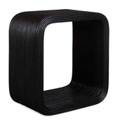Compton - Rattan Side Table - Black