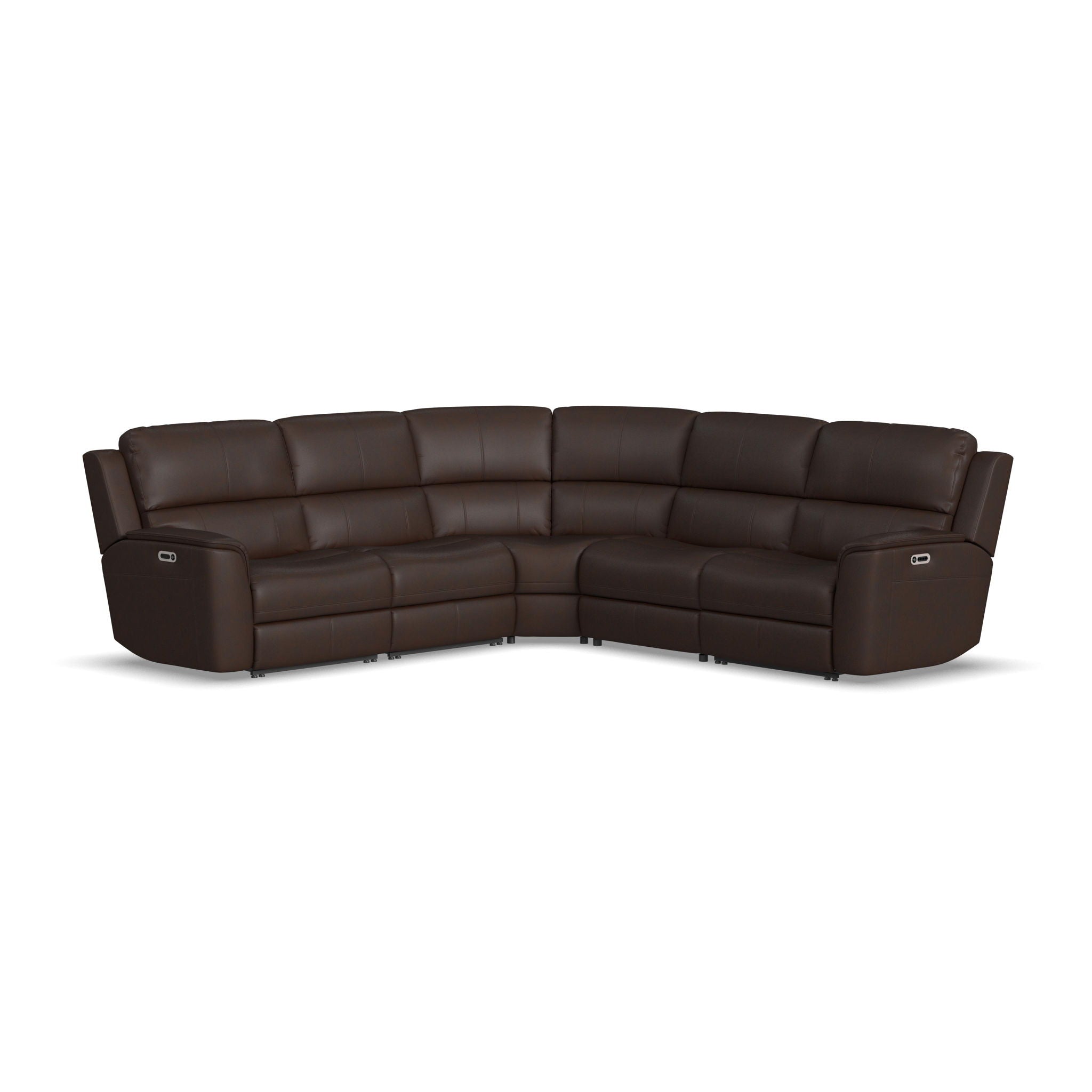 Henry Leather Reclining Sectional