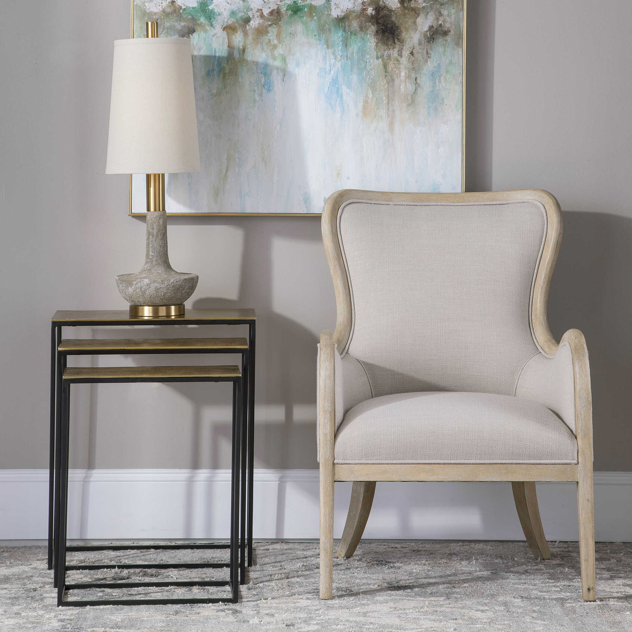Coreene - Nesting Tables (Set of 3) - Gold