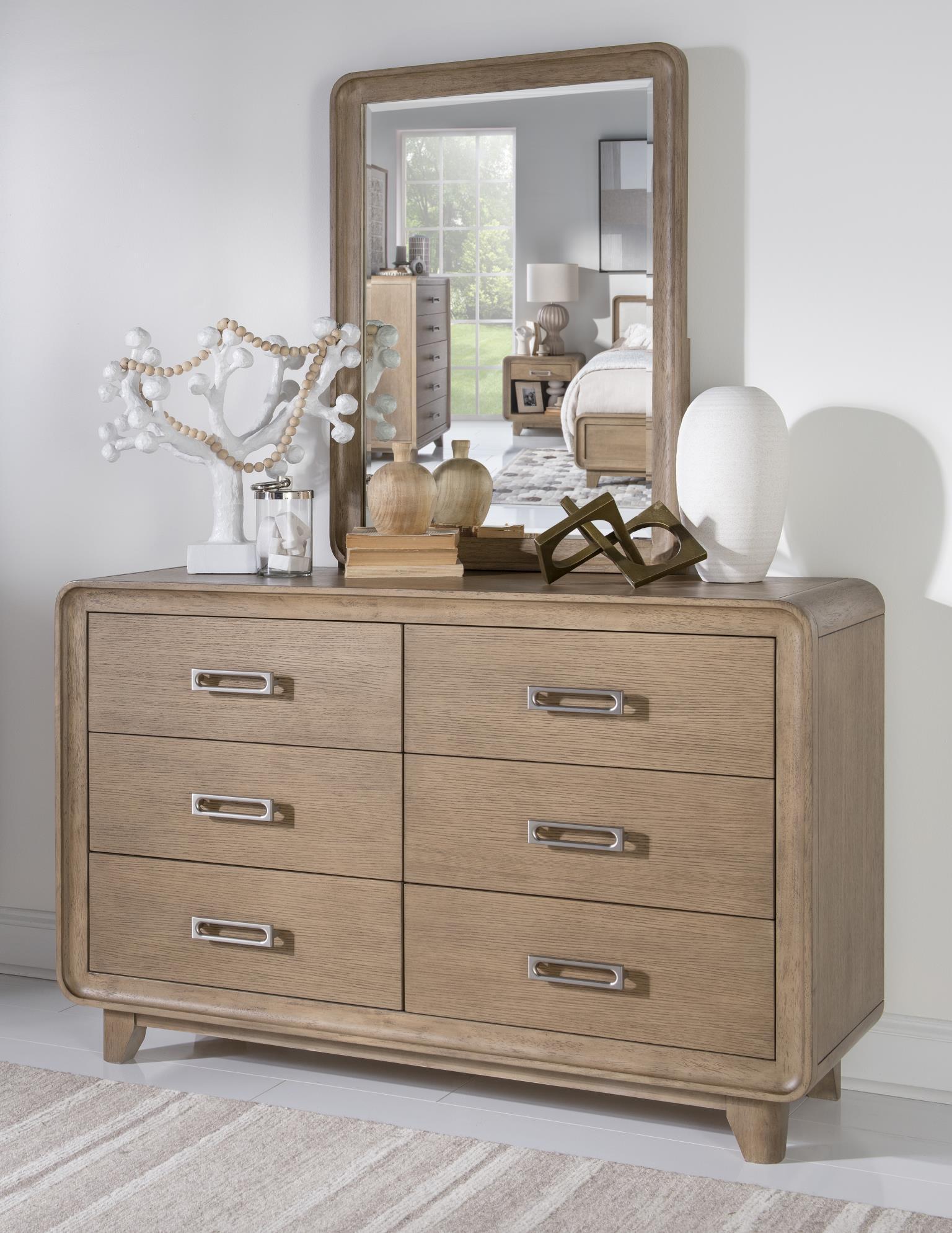 Theo - 6 Drawer Dresser - Desert Oak