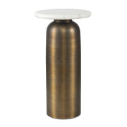 Reiss - Drink Table - Bronze / White