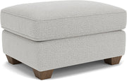 Carson - Fabric Stationary Ottoman