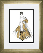 34x40 All That Glitters II By Tava Studios - White