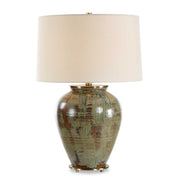Olisa - Table Lamp - Brown Green