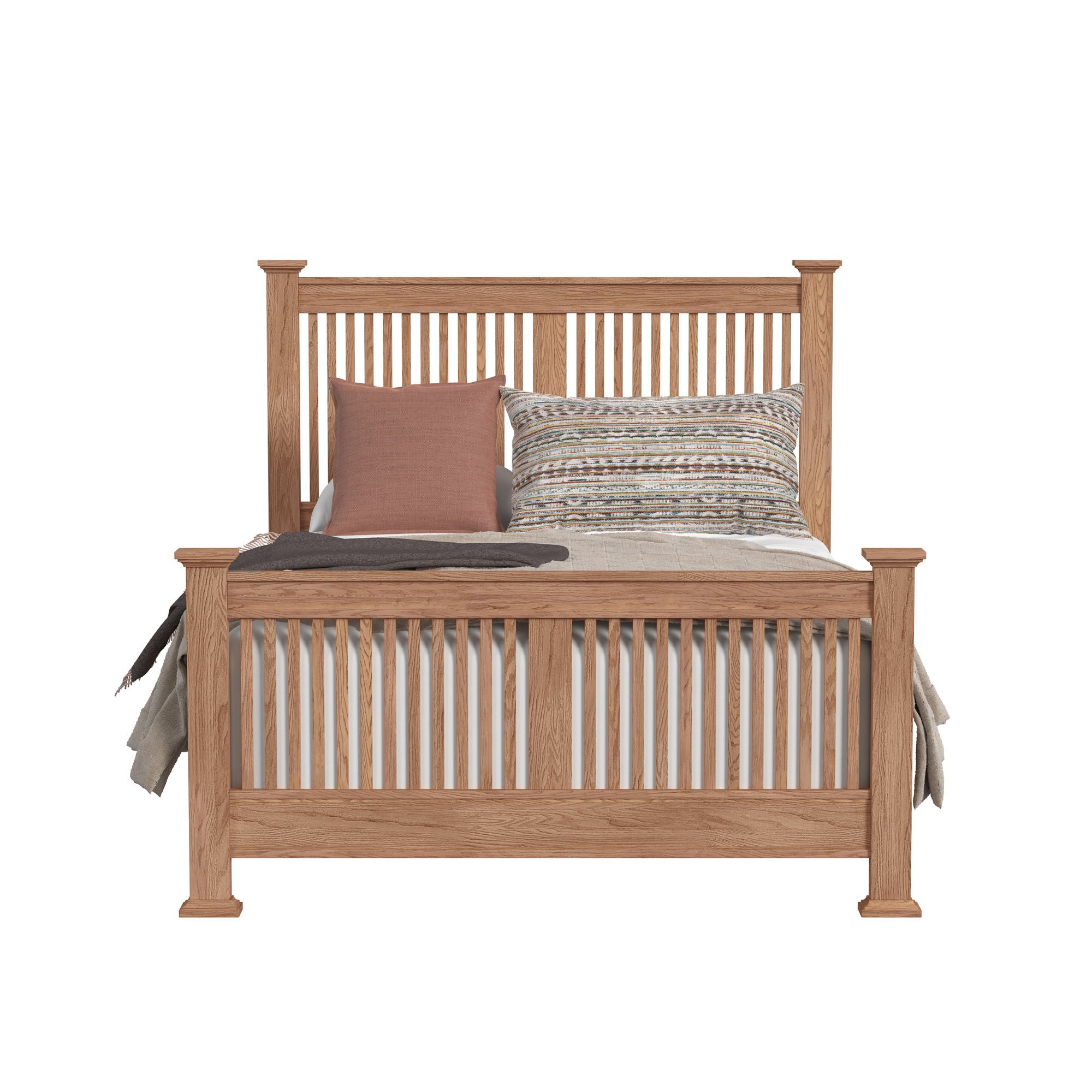 Oak Park - Slat Bed